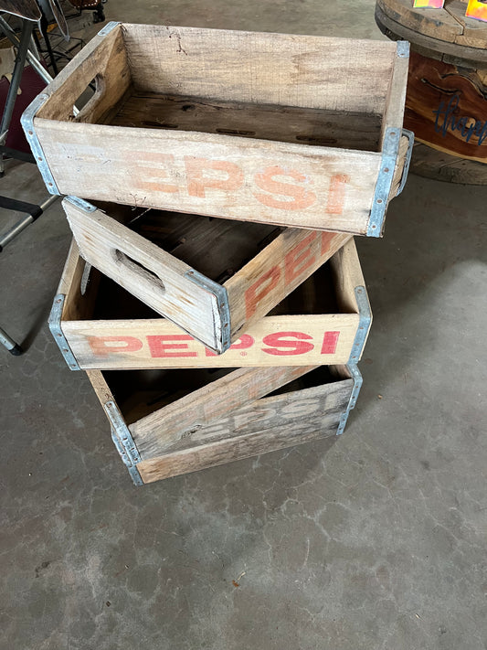 Antique Pepsi Crate