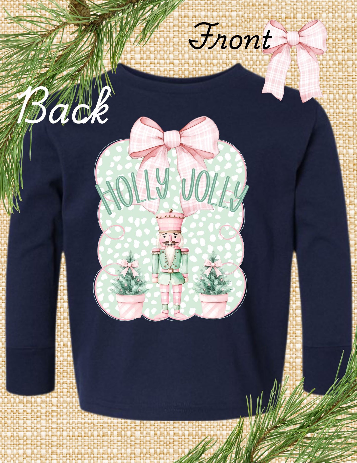 Holly Jolly Nutcracker Shirt --- Child