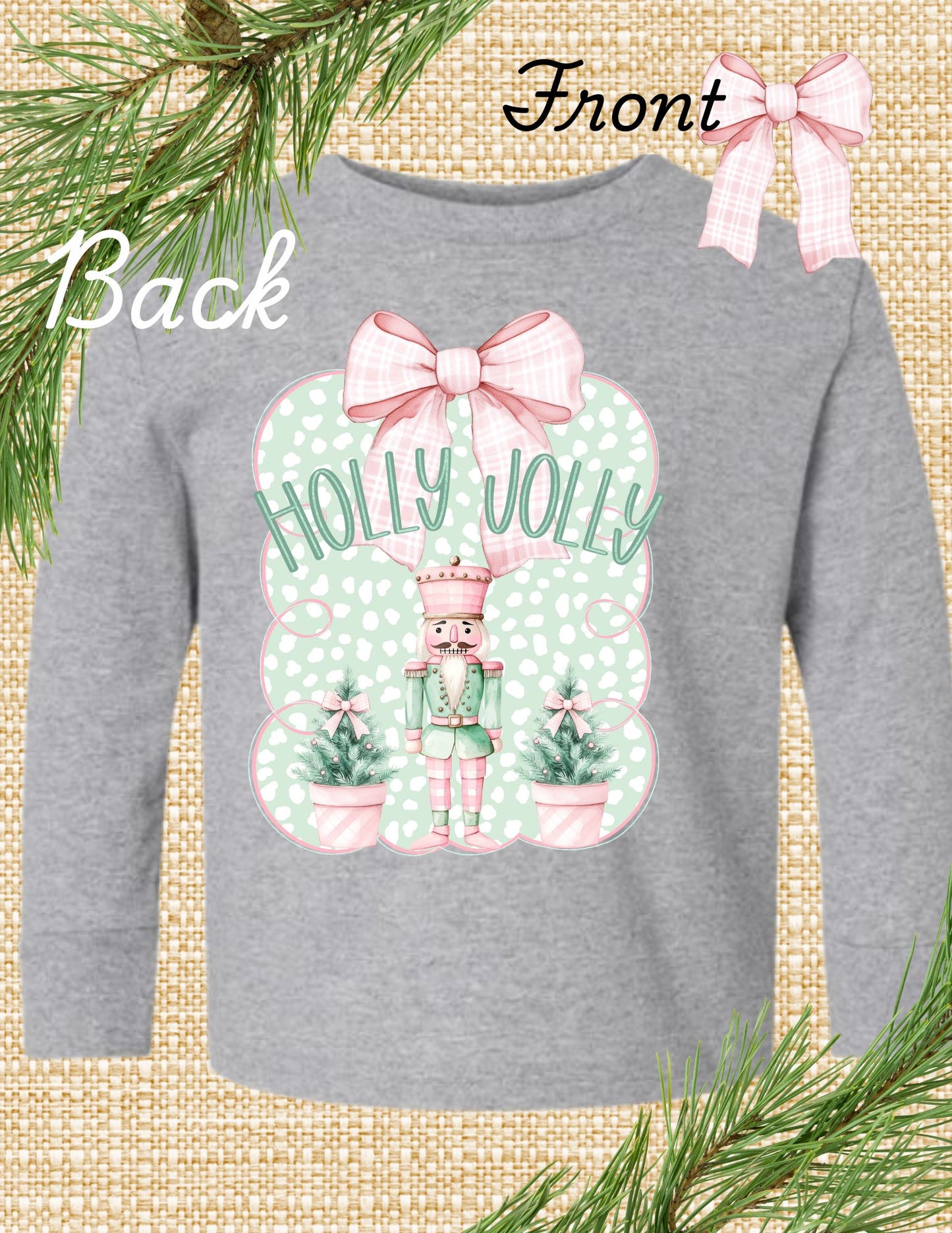 Holly Jolly Nutcracker Shirt --- Child