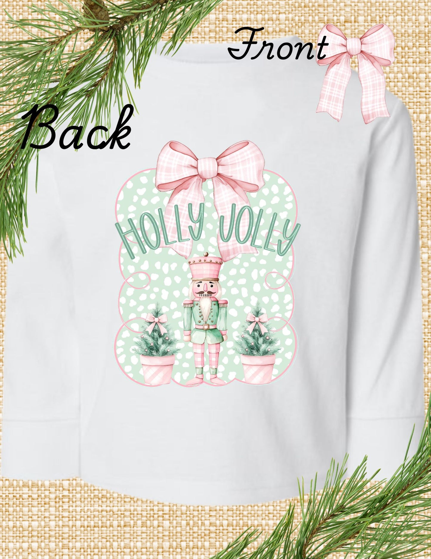 Holly Jolly Nutcracker Shirt --- Child