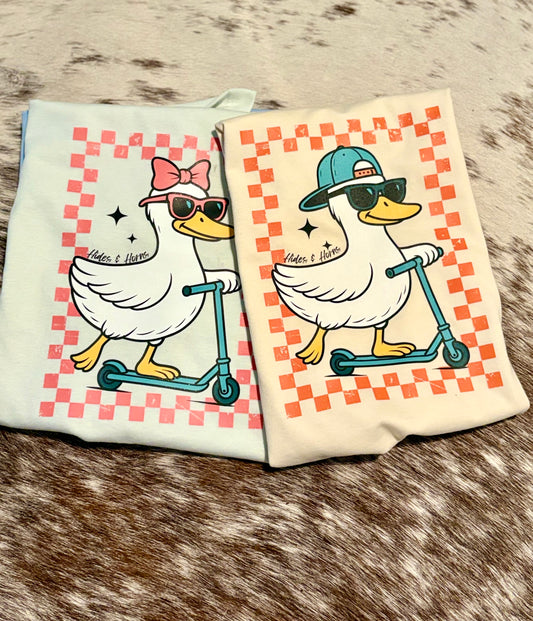 Toddler scooter goose