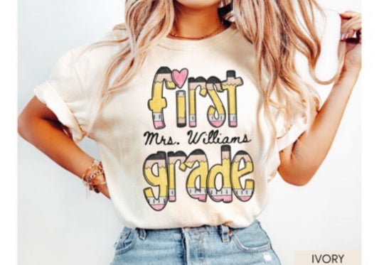 Grade pencil shirt natural
