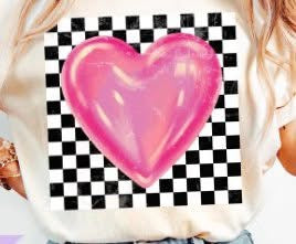 Checkered heart