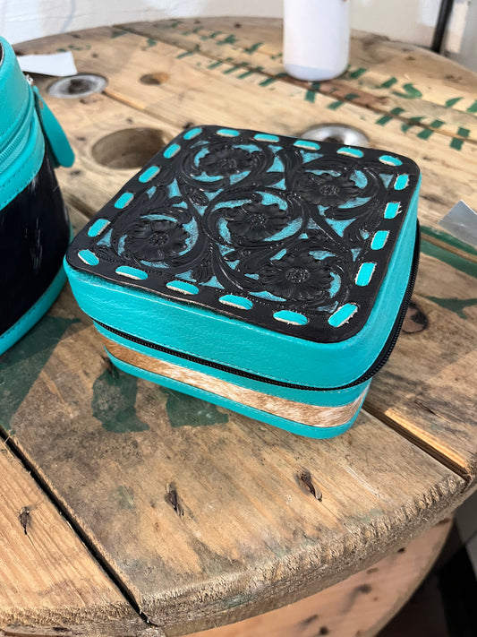 Small Jewelry Box - turquoise